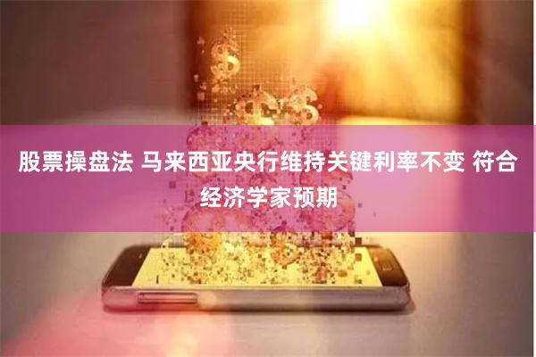 股票操盘法 马来西亚央行维持关键利率不变 符合经济学家预期